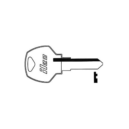 Ilco Unican Harley Davidson Motorcycle Key HYD3