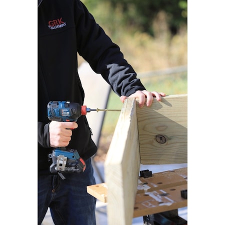 Grk Fasteners GRK RSS Rugged 5/16'' x 2-3/4'' Star Drive Washer-Head Structure Screw, 100 Ct. 12219