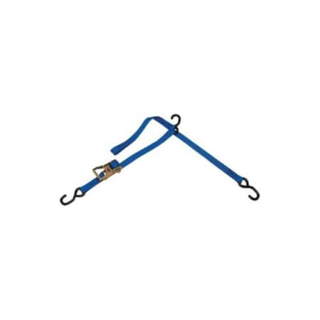 Bola F14218 1 in. x 8 ft. PWC Ratchet Tri-Down with Soft Hook BO3568755