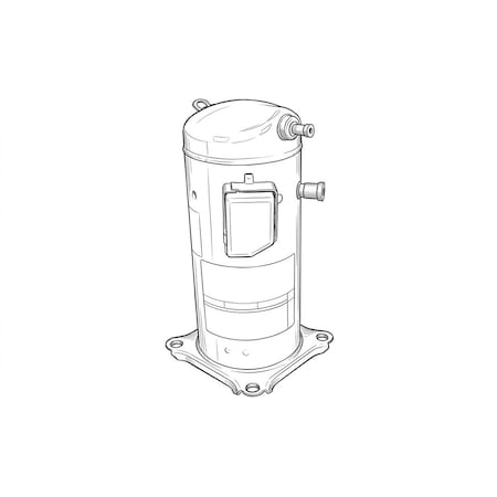 Copeland 460v3ph 60500btu R407C Swt con ZR61KCE-TFD-950