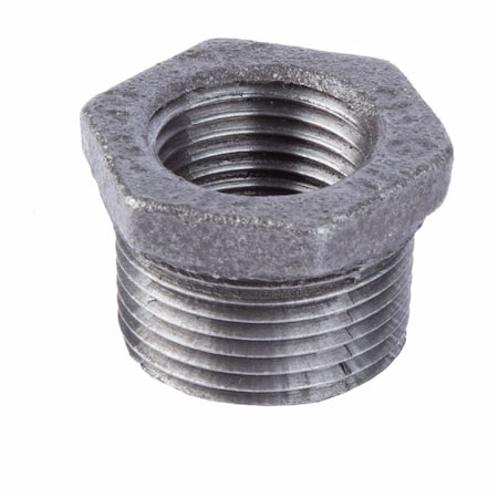 B & K STZ Industries 3 in. MIP each X 1-1/2 in. D FIP Black Malleable Iron Hex Bushing 350B-3112