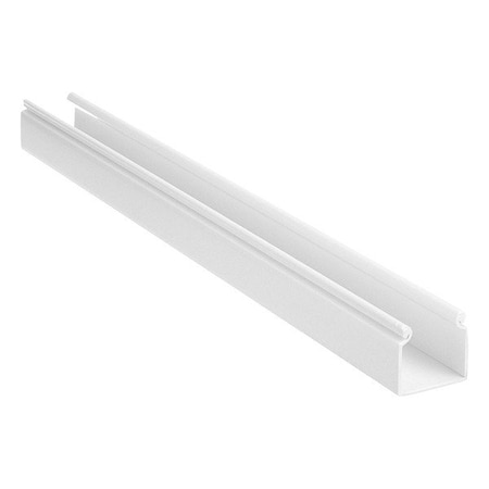Panduit Wire Duct, Hinging Cover, White, L 6 Ft HS2X2WH6NM