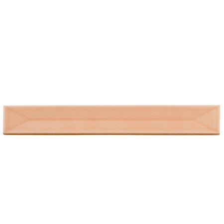 Apollo Tile Horizonte 2 x 16 in. Glossy Powder Pink Ceramic Deco Subway Wall Tile 10.76 sq ft/case, 50PK FLT88DECPNK216