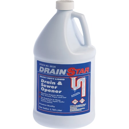 Black Swan Drainstar Hvy Dty Liquid Drain Opener 1 Gal. 9320