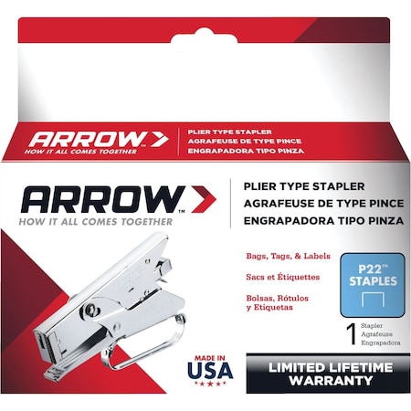 Arrow Lock Plier Stapler P22