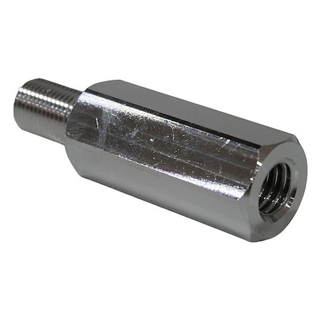 Zoro Select Male-Female Hex Adapter ZTAM10EFX38C-AL