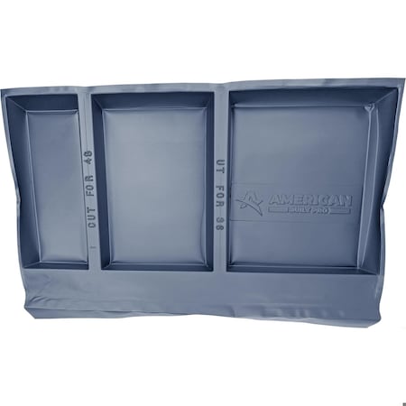 American Built Pro Shower Base Protector, Multifit 60 in x 36 in HIPS Plastic wfoam bottom, 50PK, fits 9 sizes SBP-6036MF