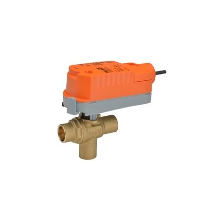 Belimo ZoneTight QCV, 1in, 3-way,  Z3100QS-J+CQKBUP-LL