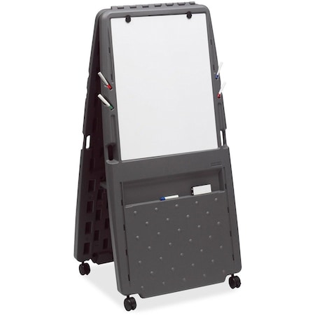 Iceberg Dry Erase Board, 34"x33", Mobile/Casters 30237
