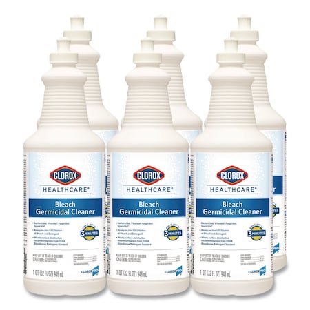 Clorox Cleaners & Detergents, 32 oz. Pull-Top Bottle, Unscented, 6 PK CLO 68832