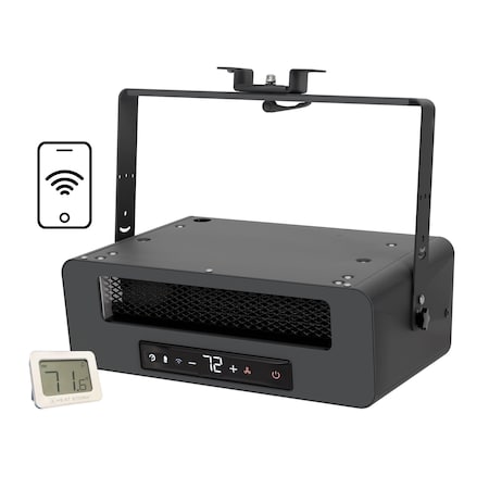 Heat Storm Infrared Heater WIFI Enabled, 6000-Watt, 240 Volt, Celing/Wall Mount, Hardwired, Built in Thermostat A-6000-GC
