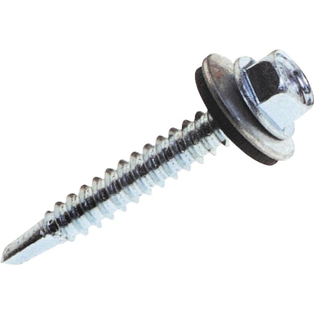 Do It Best No.12-No.14x2'' Hex Washer Head Metal to Wood Screw, 68 Ct. DIB758321