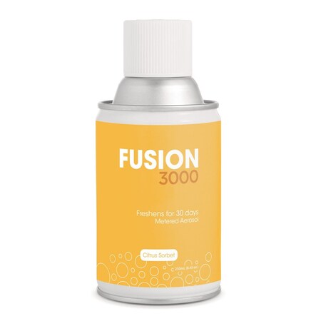 Fresh Products Fusion Metered Aerosols, Citrus Sorbet, 8.45 oz, 12PK MAIR-F-000I012M-74