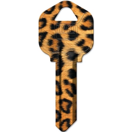 Hy-Ko Key Blank, Brass, Painted, For: Kwikset KW1, Titan KW10 Keyways 16010KW1-01