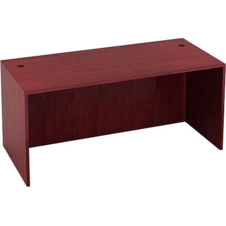 Boss 66" W Office Desk, Mahogany N102-M