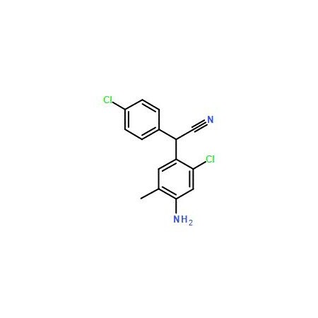 Ak Scientific 4-Amino-2-chloro-alpha-(4-chlorophenyl)-5-methylbenzeneacetonitrile (1g), CAS 61437-85-2 U369-1g
