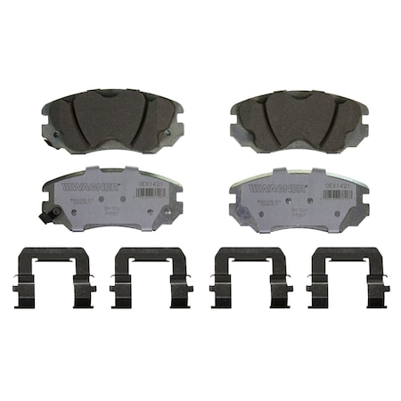 Wagner Brake OEX Front Disc Brake Pad Set Premium Ceramic,  OEX1421