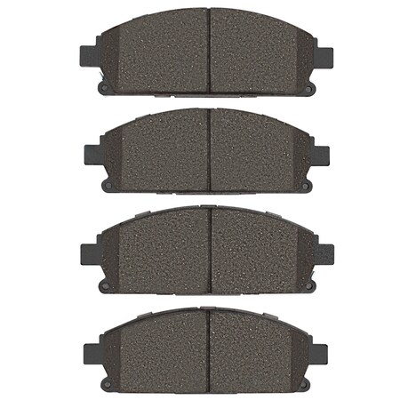 Dynamic Friction Co DFC 5000 Advanced Brake Pads - Ceramic 1551-0691-00