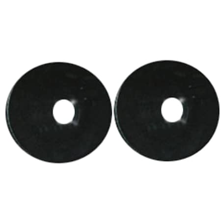 Westlake Pipe & Fittings 19/32'' Black 1/4L Flat Bibb Faucet Washer, 2 Ct. 02-1106P