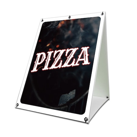 Signmission Pizza, 24 Inch x 18 Inch A-frame Yard Sign, Coroplast Yard Sign SBC-1824-30416