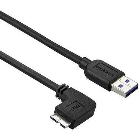 Startech.Com 0.5m 20in Slim Micro USB 3.0 Cable - M/M USB3AU50CMLS