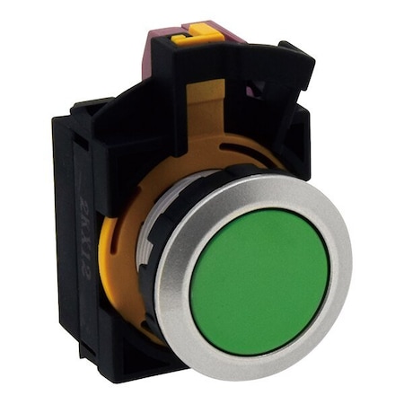 Idec CW 22mm Metallic bezel PB Round Flush Ma CW4B-A1E11G