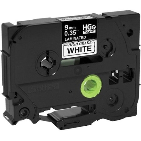 Brother Label/RibbonCartridge, White, 11/32inW, PK5 HGe2215PK