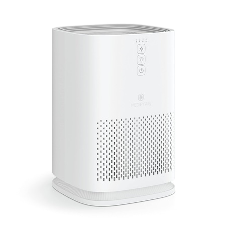 Medify Air Medify MA-14 Air Purifier with H13 True HEPA Filter, 200 sq ft Coverage, White MA-14-W1