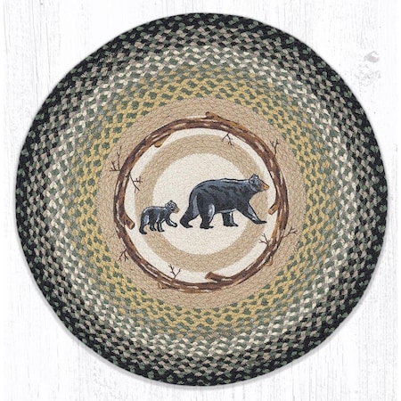 H2H 27 x 27 in. RP-116 Mama Bear Round Patch H22548534