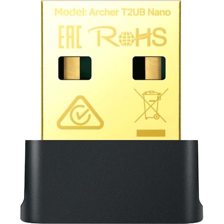 Tp-Link Archer T2UB Nano - AC600 Nano Dual Band Wi-Fi Bluetooth 4.2 USB Adapter ARCHER T2UB NANO