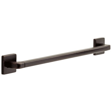 Delta Bathsafety 24 in Angular Modern Decorative Ada Grab Bar In Venetian Bronze 41924-RB