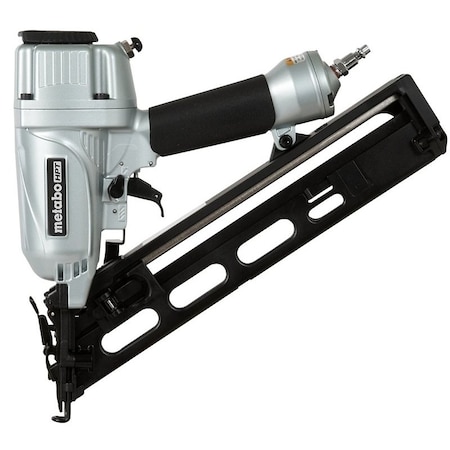 Metabo Hpt Pneumatic Nailer, 100 Magazine, Strip Collation, 1-1/4 to 2-1/2 in L Fastener, 0.045 scfm Air NT65MA4M