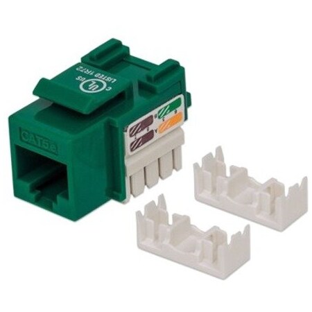 Intellinet Network Solutions Cat5E Green Keystone Jack Utp 210997