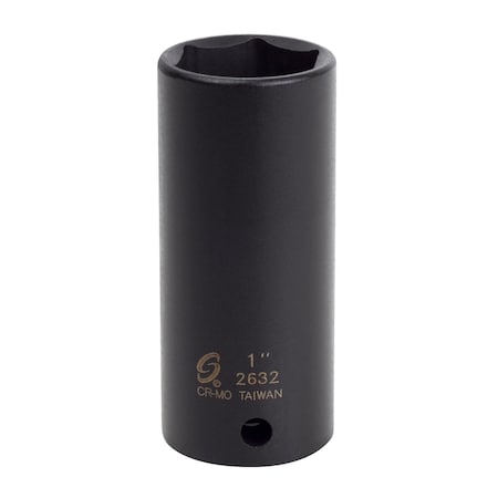 Sunex 1/2 in Drive 1 in Extra Thin Wall Deep Impact Socket 2632