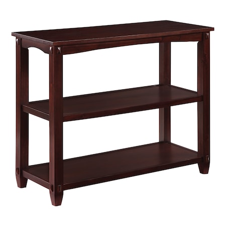 Osp Home Furnishings Lane Console Table, Espresso LN3630-ES