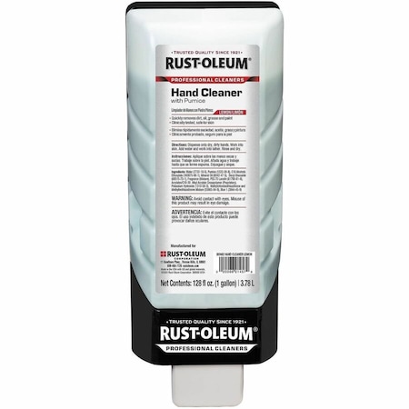 Rust-Oleum Professional Cleaners Hand Cleaner with Pumice, Blue, Lemon, 1 Gallon 383462
