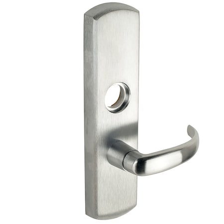 Von Duprin Grade 1 Lever Trim, Classroom Function, Mortise Prep, 17 Lever with Escutcheon, Satin Chrome Finish 996L-17-M 26D RHR