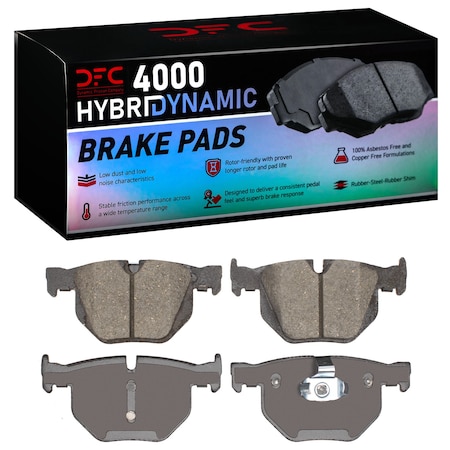 Dynamic Friction Co DFC 4000 HybriDynamic Brake Pads 4000-1042-00