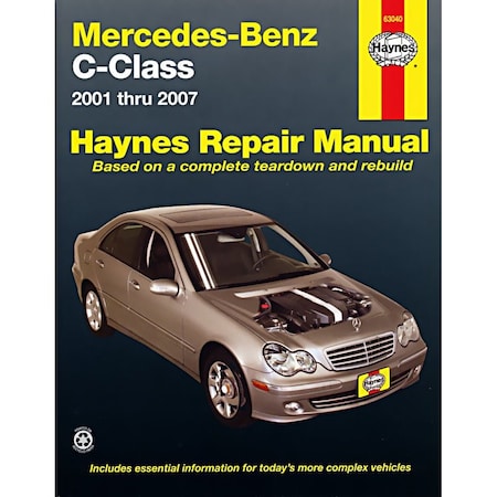 Haynes Mercedes Benz C-Class 2001-07 Manual, 63040 63040