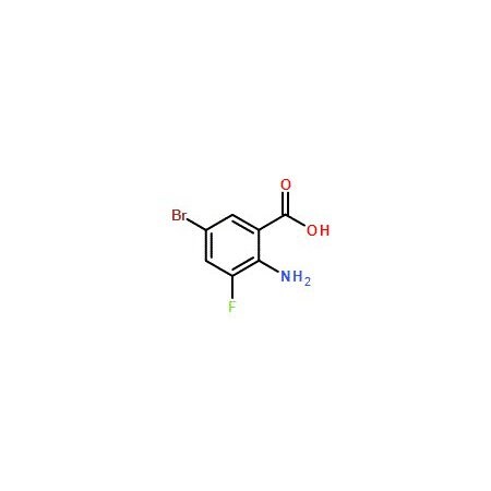 Ak Scientific 2-Amino-5-bromo-3-fluorobenzoic acid (1g), CAS 874784-14-2 1251AF-1g