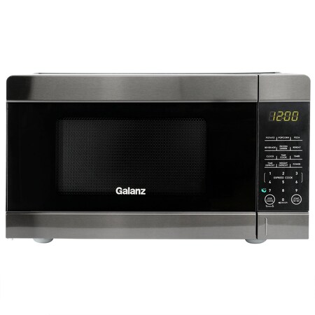 Galanz 0.9 Cubic Feet 10 Level 900 Watt Countertop Microwave in Gray GLCMWP09S3-09