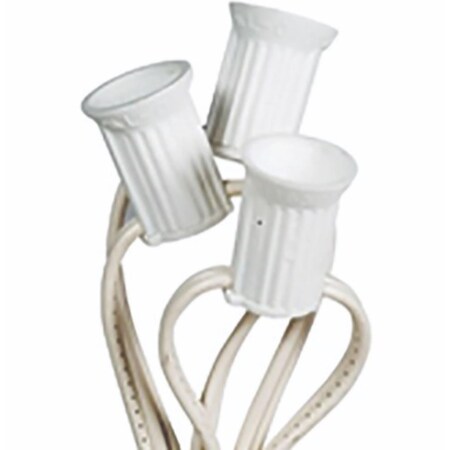 Holiday Bright Lights C9 Socket Light Cord on Reel 25 ft. 07-04001A