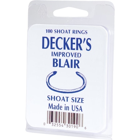 Decker Blair Steel Shoat Ring, 100PK #5