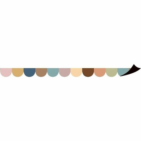 Teacher Created Resources Everyone is Welcome Scalloped Magnetic Border, 24 Feet Per Pack, 2PK TCR77577