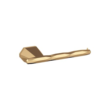 Amerock St. Vincent Champagne Bronze Contemporary Single Post Toilet Paper Holder BH36041CZ