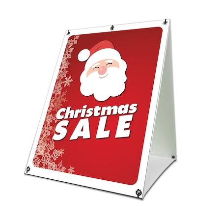 Signmission Christmas Sale, 36 Inch x 24 Inch A-frame Yard Sign, Coroplast Yard Sign SBC-2436-30362