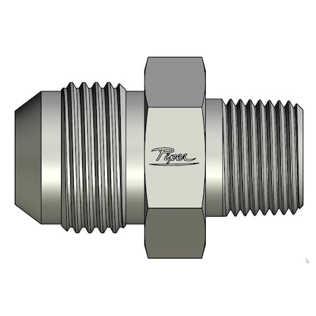 Piper 5/8in. Male JIC X 3/8in. Male Pipe, Straight 0100-10-06