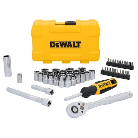 Dewalt Dewalt, 3/8" Dr, 50 pc, Mechanics Tool Set DWMT45423