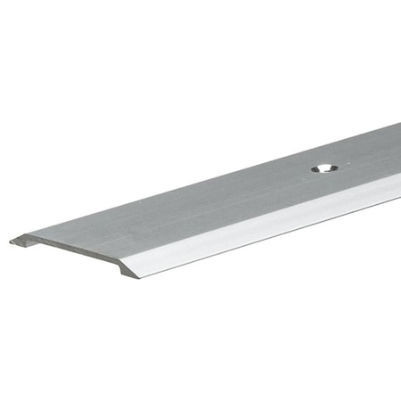 Frost King Saddle Threshold, 36 in L, 1-3/4 in W, Aluminum, Satin Nickel SN175