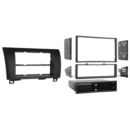 Metra 2007-Up Toyota Truck 2-Din Turbo Kit, Charcoal Gloss 998220CHG
